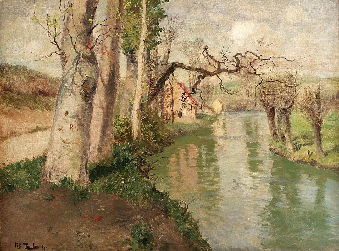 From Dieppe-France-with the River Arques